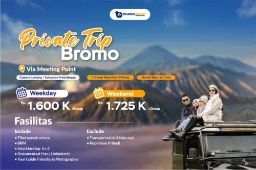 Private Trip Cemoro Lawang / Sukapura Probolinggo - Weekend