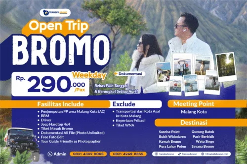 Open Trip Dokumentasi Weekday
