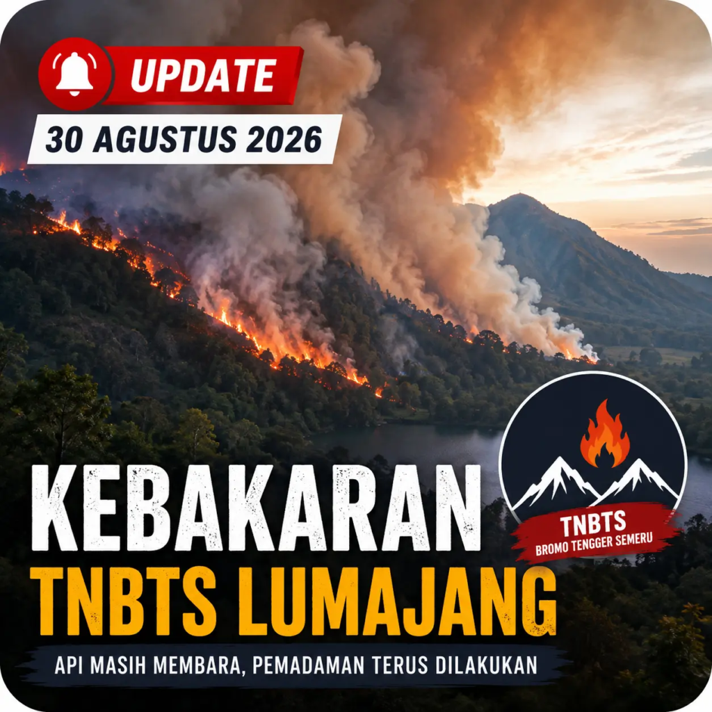 Bromo Kebakaran 30 Agustus 2026